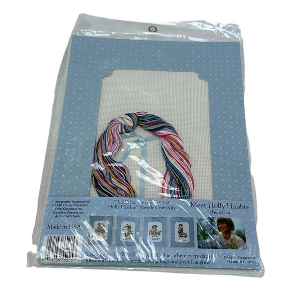 Holly Hobbie Counted Cross Stitch Kit Every Day New Adventure  Vintage Sealed - Picture 2 of 5